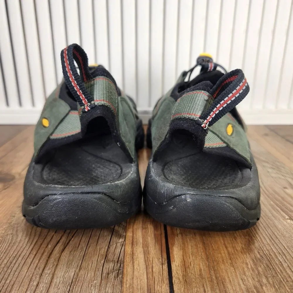 Keen Newport H2 Sport Sandals Mens Size 13 Green Waterproof Hiking Outdoor Shoes